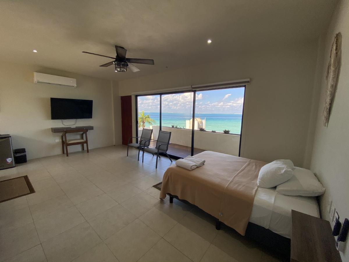 Cuxos Hotel Beachfront إيسلا موخيريس المظهر الخارجي الصورة