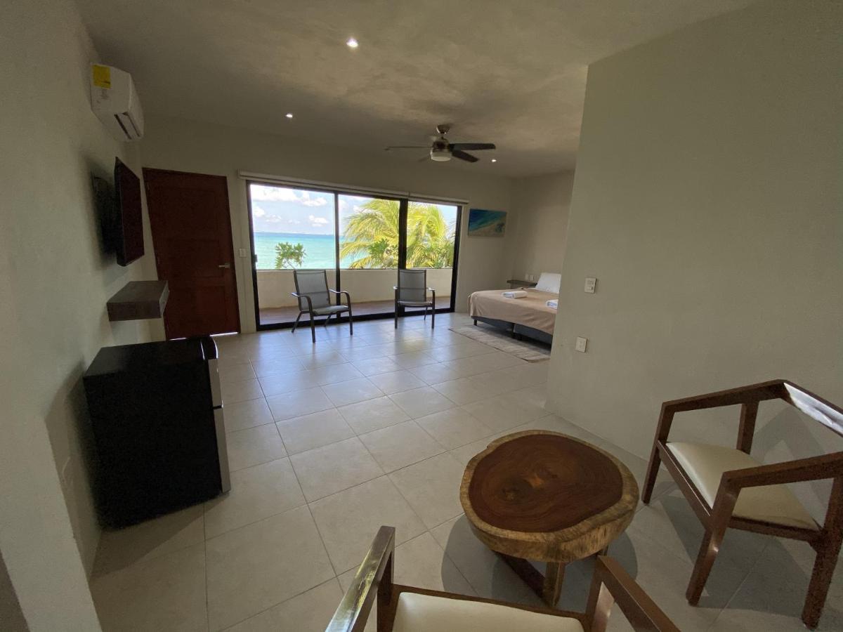 Cuxos Hotel Beachfront إيسلا موخيريس المظهر الخارجي الصورة